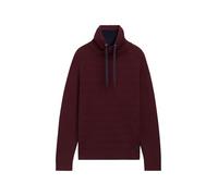 TOM TAILOR 1043274 Suéter pulóver, 36165-burgundy Red Navy Multicolor, S para Hombre