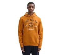 TOM TAILOR 1043292 Sudadera, 10821-Mantequilla de Cacahuete marrón, L para Hombre