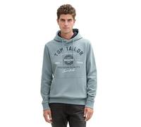 TOM TAILOR 1043292 Sudadera, 27475-grey Mint, L para Hombre