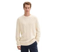 TOM TAILOR 1043343 Suéter pulóver, 27469-smooth Light Sand, XL para Hombre