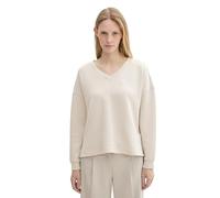 TOM TAILOR 1043690 Sudadera, Beige, M para Mujer