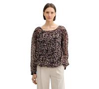 TOM TAILOR 1043862 Blusas, 36557-Neutral Watercolor Squares, 40 Mujeres