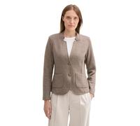 TOM TAILOR 1043867 Blazer, 16569-cashew Beige Melange, L Mujeres