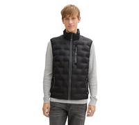 TOM TAILOR 1044091 Chaleco, 29999-Black, M Hombres