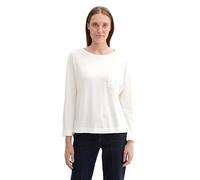 TOM TAILOR 1044140 Camiseta, 10315 Whisper White-Juego de Mesa [Importado de Alemania], M Mujeres