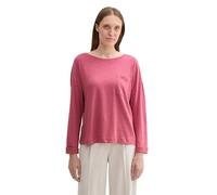 TOM TAILOR 1044140 Camiseta, 21181 Wine Rose Pink-Muñeca, XXL Mujeres