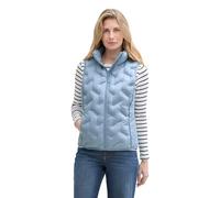 TOM TAILOR 1044394 Chaleco, 10394-Light Blue Indigo, S Mujeres