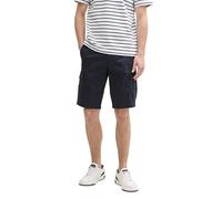 TOM TAILOR 1044709 Bermudas, 37213-Navy Triangle Print, 32 Hombres