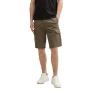 TOM TAILOR 1044709 Bermudas, 37215-Olive Triangle Print, 40 Hombres