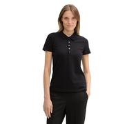 TOM TAILOR 1044731 Polo, 14482-deep Black, S Mujeres
