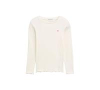 TOM TAILOR 1044851 Camiseta de Manga Larga para niño, 12906-Wool White, 128/134 para Niñas