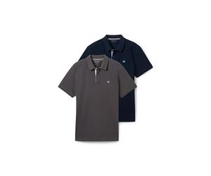 TOM TAILOR 1044879 Polo, 10899-Tarmac Grey, M Hombres
