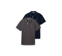 TOM TAILOR 1044879 Polo, 10899-Tarmac Grey, XXXL Hombres