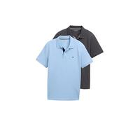 TOM TAILOR 1044879 Polo, 32245-Washed out Middle Blue, M Hombres