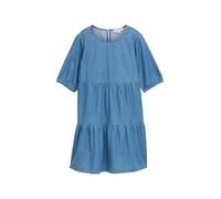 TOM TAILOR 1045217 Vestido, 10110 Blue Denim-Juego de Mesa, 146 para Niñas