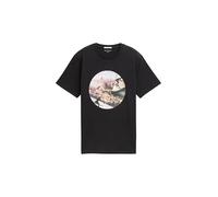 TOM TAILOR 1045326 Camiseta, 36423-Heavy Black, 152 para Niños