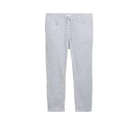 TOM TAILOR 1045421 Pantalón, 37464-navy Irregular Woven Stripe, 40W / 28L para Mujer