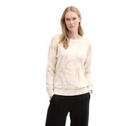 TOM TAILOR 1045485 Suéter pulóver, 37571-inside Printed Flower Design, M para Mujer