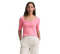 TOM TAILOR 1045541 Camiseta, 15116-Rosa Brillante, M Mujeres