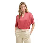 TOM TAILOR 1045553 Camiseta, 11016-Berry Red, XXL Mujeres