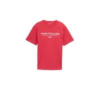 TOM TAILOR 1045773 Camiseta, 31045-Soft Berry Red, L Hombres