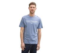 TOM TAILOR 1045773 Camiseta, 37533-Dove Blue, M Hombres