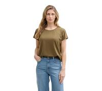 TOM TAILOR 1046401 Camiseta, 15664-Nutria Olive, 3XL Mujeres