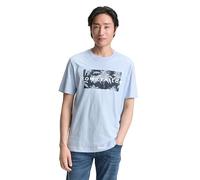 TOM TAILOR 1046750 Camiseta, 21068-Light Powder Blue, M Hombres