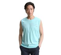 TOM TAILOR 1046790 Camiseta de Tirantes Anchos, 34921-Caribbean Turquoise, M Hombres