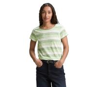 TOM TAILOR 1047058 Camiseta, 37826-green Shading Stripe, XXS Mujeres