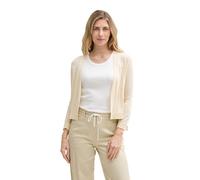 TOM TAILOR 1047077 Cárdigan de Punto, 37762-Champagne, XXS para Mujer