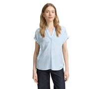TOM TAILOR 1047177 Blusas, 38211-Blue Offwhite Stripe, 44 Mujeres
