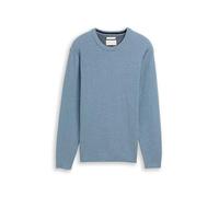 TOM TAILOR 1047570 Suéter pulóver, 39094-Faded Blue Melange, XXL para Hombre