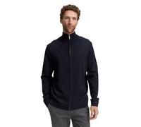 TOM TAILOR 1047571 Suéter cárdigan, 13160-Knitted Navy Melange, L para Hombre