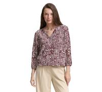TOM TAILOR 1047574 Blusas, 38403-Dark Red Abstract Dot Design, 40 Mujeres