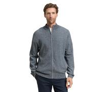 TOM TAILOR 1047998 Suéter cárdigan, 38775-Light Blue Navy Twotone, M para Hombre