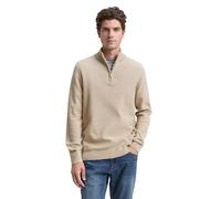 TOM TAILOR 1048014 Suéter pulóver, 38774-Beige Offwhite Twotone, L para Hombre
