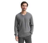TOM TAILOR 1048016 Suéter pulóver, 38679-Classic Dark Grey Melange, L para Hombre