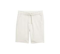TOM TAILOR 1048225 Pantalones Cortos de Sudadera, 32257-Greyish White, 140 para Niños