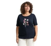 TOM TAILOR 1048307 Camiseta, 11019-Lunar Eclipse, M Mujeres