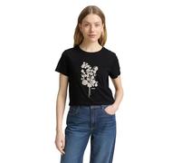 TOM TAILOR 1048307 Camiseta, 14482-Deep Black, 3XL Mujeres