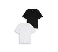 TOM TAILOR 1048394 Camiseta, 14297-White 2, XL Hombres