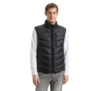 TOM TAILOR 1048506 Chaleco, 29999-Black, S Hombres