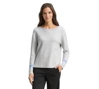 TOM TAILOR 1049123 Suéter pulóver, 39168-Mini Argyle On Grey Melange, XXL para Mujer