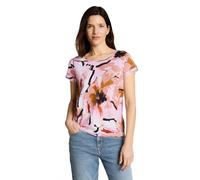 TOM TAILOR 1050423 Camiseta, 39736-Big Abstract Flower Print, XXL Mujeres