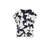 TOM TAILOR 1050445 Camiseta, 40118-Big Navy Ginkgo, XXL Mujeres