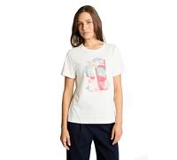 TOM TAILOR 1051799 Camiseta, 10315 Whisper White-Juego de Mesa [Importado de Alemania], M Mujeres
