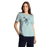 TOM TAILOR 1051799 Camiseta, 38784-Blue Haze, XL Mujeres