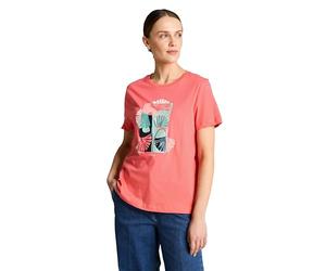 TOM TAILOR 1051799 Camiseta, 40029-Soft Coral Pink, L Mujeres