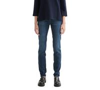 TOM TAILOR 202212 Alexa Slim Vaqueros para Mujer, Azul (10282 - Dark Stone Wash Denim (2)), 31W / 30L